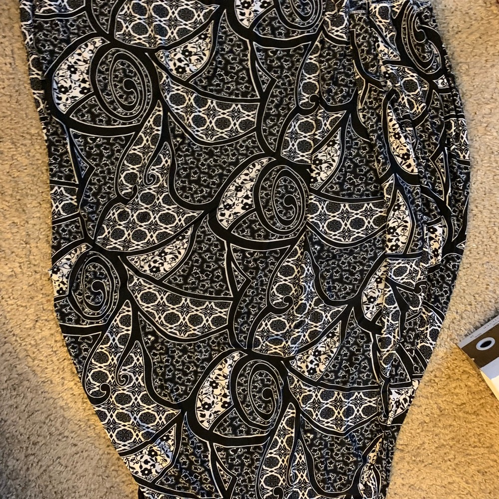 Black and White Skirt